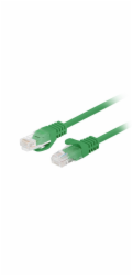 LANBERG Patch kabel CAT.5E UTP 0.25M zelený Fluke Passed