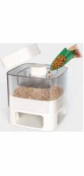 DOGGY VILLAGE Pet Auto-Buffet MT7130W white - mechanický dávkovač na suché krmivo