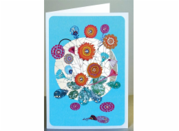 Forever Cards PM169 vysekávaná karta + obálka Pomerančový květ
