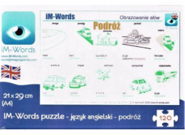 iM-Words Puzzle 120 anglicky - Cestování