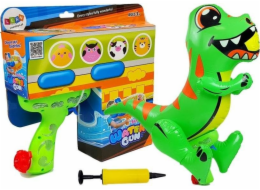 Velká nafukovací vodní pistole pro dinosaury LEANToys