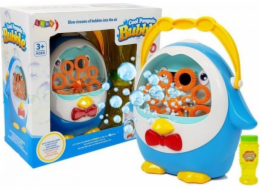 Stroj na tekuté mýdlové bubliny LEANToys Penguin