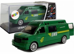 LEANToys Auto EMS Vehicle Green s pohonem, zvukem a světly