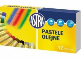 Astra olejové pastely 12 barev