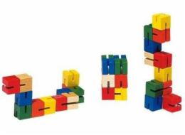 Goki Flexibilní bloky Mini, ruční puzzle (GOKI-HS 012)