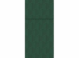 Ubrousky&nbsp;na&nbsp;příbory,&nbsp;tmavě&nbsp;zelené,&nbsp;40x40cm,&nbsp;16&nbsp;ks