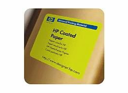 HP Universal Coated Paper, 124 microns (4.9 mil) • 90 g/m2 (24 lbs) • 610 mm x 45.7 m, Q1404B