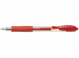 Pilotní gelové pero BL-G2-5 gelové 0,32 mm automatické červené (45K006B)