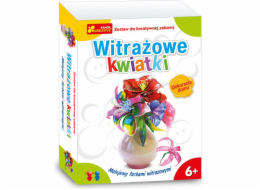 Ranní květiny z barevného skla (257206)