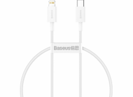 Baseus USB kabel USB-C na Lightning kabel Baseus Superior Series, 20 W, PD, 0,25 m (bílý)