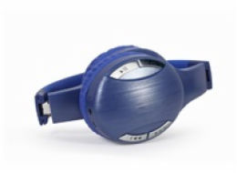 GEMBIRD Sluchátka BTHS-01, mikrofon, Bluetooth, modré