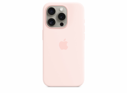 iPhone 15 ProMax Silicone Case MS - Light Pink