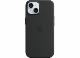 Apple Silikonové s MagSafe iPhone 15, černé MT0J3ZM/A Apple iPhone 15 Silicone Case s MagSafe - Black