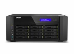 QNAP TS-h1290FX-7302P-256G (AMD EPYC, 256GB ECC RAM, 12x 2,5" U.2, 2x M.2 NVMe, 2x 2,5GbE, 2x 25GbE)