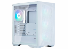 Zalman skříň Z9 Iceberg white / Middle tower / ATX / 4x140mm fan ARGB / temperované sklo / bílá