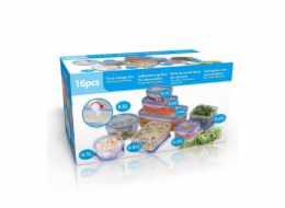 Úložný box na potraviny sada 16 ks ED-287216