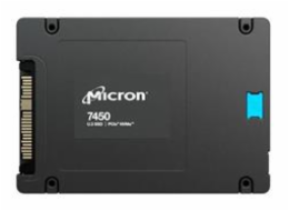 Micron 7450 PRO - SSD - Enterprise - šifrovaný - 3840 GB - interní - 2.5" - U.3 PCIe 4.0 (NVMe) - TCG Opal Encryption 2.0, Self-Encrypting Drive (SED) - kompatibilní s TAA