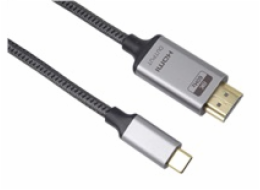 USB-C na HDMI kabel 2m rozlišení obrazu 8K@60Hz,4K@144Hz Aluminium