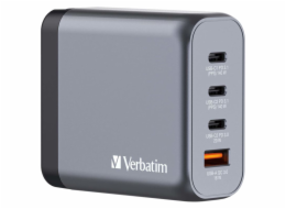 Verbatim GNC-140 GaN Charg. 140W 3xUSB-C PD, 1xUSB-A QC 3.0 32203