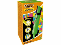 Bic Highlighter Plochý zelený (10 ks) BIC