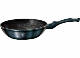 BERLINGERHAUS Wok s mramorovým povrchem 28 cm Metallic Line Aquamarine Edition