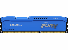 Paměť Kingston FURY Beast Blue DDR3 8GB, 1600MHz, CL10