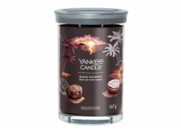 Svíčka ve skleněném válci Yankee Candle, Černý kokos, 567 g