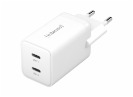 Intenso Power Adapter W40CC GaN white 2x USB-C 40W