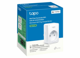 TP-Link Tapo P110M chytrá WiFi mini zásuvka (3680W,16A,2,4 GHz,BT,Matter certified)