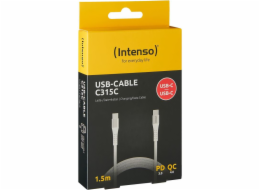 INTENSO C315C, Kábel Type C-TypeC, 1,5m, biely