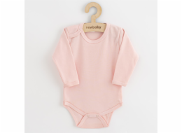Kojenecké body New Baby Classic II světle růžové Vel.80 (9-12m)
