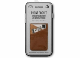 IF Bookaroo Phone pocket - hnědá peněženka na telefon