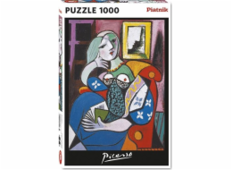 Piatnik Puzzle 1000 - Picasso, žena s knihou PIATNIK