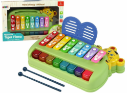 Import leantoys Colorful Lion Piano For Children Činely Keys