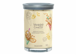 Svíčka ve skleněném válci Yankee Candle, Vafle s banány a karamelem, 567 g