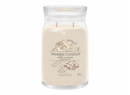 Svíčka ve skleněné dóze Yankee Candle, Hřejivý kašmír, 567 g