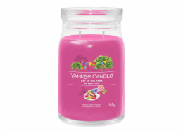 Svíčka ve skleněné dóze Yankee Candle, Umění v parku, 567 g