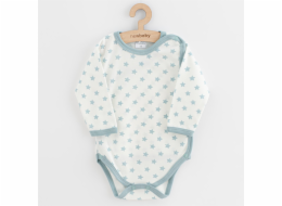 Kojenecké celorozepínací body New Baby Classic II Uni 3ks mátové Vel.68 (4-6m)