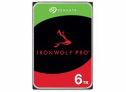 SEAGATE HDD 6TB IRONWOLF PRO (NAS), 3.5", SATAIII, 7200 RPM, Cache 256MB