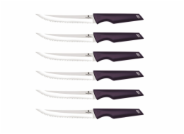 BERLINGERHAUS Sada steakových nožů 6 ks Purple Eclipse Collection