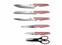 BERLINGERHAUS Sada nožů ve stojanu 7 ks I-Rose Collection