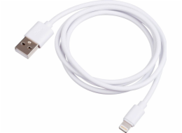 Akyga USB - Lightning kabel 1m bílý (AK-USB-30)