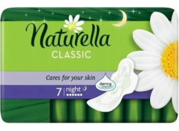 Naturella Classic Night Single vycpávky s křidélky 7 ks.