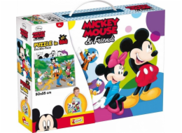 Lisciani Puzzle w walizeczce 60 Mickey