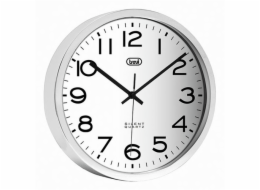Nástěnné hodiny Trevi, stříbrné, 30cm