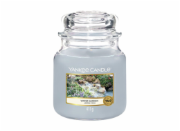 Svíčka ve skleněné dóze Yankee Candle, Vodní zahrada, 410 g