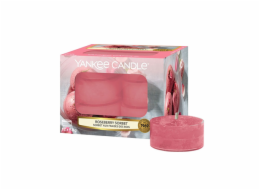 Svíčky čajové Yankee Candle, Růžový sorbet, 12 ks