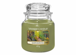Svíčka ve skleněné dóze Yankee Candle, Podzimní procházka v přírodě, 410 g