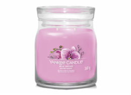 Svíčka ve skleněné dóze Yankee Candle, Divoká orchidej, 368 g