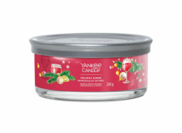 Svíčka ve skleněném válci Yankee Candle, Vánoční veselí, 340 g